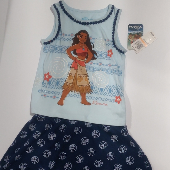 Disney Moana girl set size 6X - Picture 3 of 10